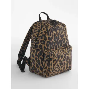 Mini sac à dos durable à imprimé léopard avec gadgets promotionnels - Product Image 2