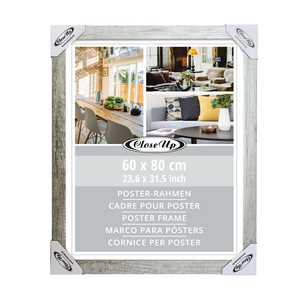 Marco de Madera para Fotos de 60 x 80 cm, Decoración de Madera Flotada, Estilo Clásico Simple, Función Creativa para Colgar Fotos, Tamaño A1 - Product Image 6