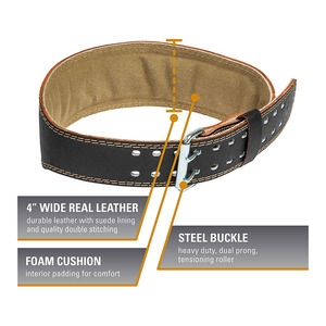 เข็มขัดพยุงเอวหนังวัวสั่งทำโลโก้ได้ - Product Image 6