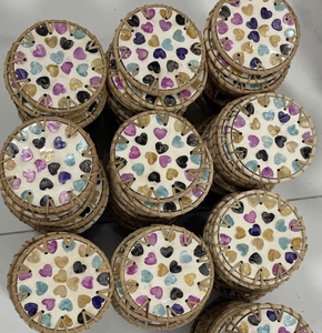 Rustique Artisan Vietnam Rotin Assiette Léger À La Main Naturel Tissé Service Panier Plateau pour Cuisine Salle À Manger et Restauration - Product Image 5