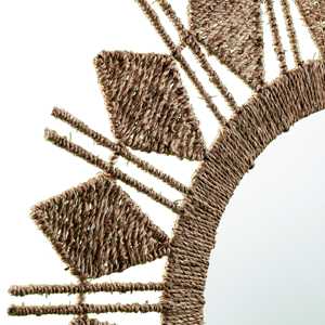 Vietrustic Home Inspiration Wall Adorno Seagrass Yute Espejo para Babyroom Decor - Product Image 4