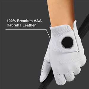 Gants de golf personnalisés Gants souples respirants avec impression de logo personnalisée pour les joueurs professionnels et occasionnels - Product Image 2