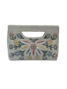 Bolsa de tela bordada Funky con cinturón - Product Image 4