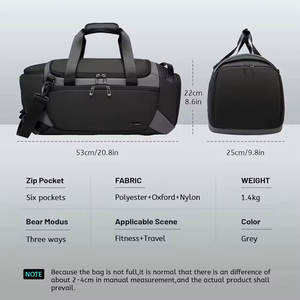 กระเป๋ายิมแบบมืออาชีพแห้งเร็วกระเป๋ายิมใหม่ล่าสุด - Product Image 6