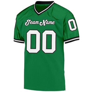 Heat Transfer Printed Men's Throwback <b>Football</b> Jersey with Custom Logo & Team Name 100% Polyester Plus <b>Size</b> Relaxed Fit - Product Image 4