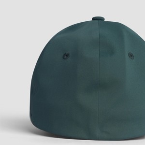 Delta <b>Cap</b> 2.0 (Green) 100% Polyester 5-Panel Sporty Ethnic Fashionable Hat Curved Brim Oxford Velour Twill Leaf Leopard Dot - Product Image 3