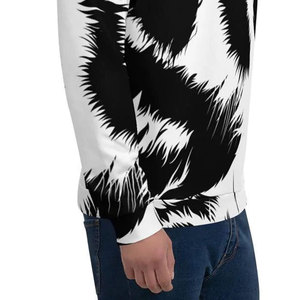 เสื้อสเวตเชิ้ตผู้ชายคุณภาพสูง สำหรับฤดูหนาว ผลิตจากผ้าฝ้าย 100% แขนยาว คอกลม พิมพ์ลาย เสื้อสวมหัวสำหรับผู้ชาย - Product Image 6