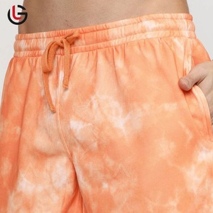 2025 hommes décontracté taille moyenne Sweat Shorts 100% coton solide Die cravate Anti-rides meilleur Design pour Fitness Offre Spéciale Logo personnalisé - Product Image 6