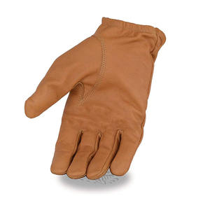 Guantes de conducción de cuero de alta calidad de la mejor fabricación Guantes de conducción de cuero de seguridad para hombres - Product Image 2