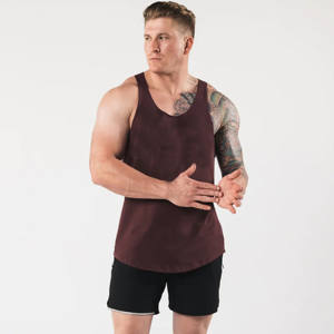 Débardeurs pour hommes coupe musculaire sans manches sous-vêtements tissu coton respirant entraînement gym fitness décontracté été mode athlétique - Product Image 5