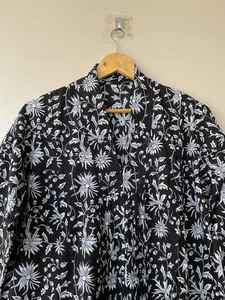 เดรสผ้าคอตตอนพิมพ์ลายดอกไม้สไตล์อินเดียแบบนุ่มสำหรับฤดูร้อน - Product Image 4