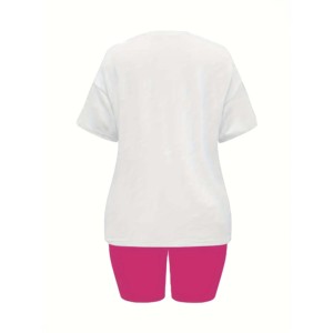 Conjuntos gemelos para mujer Fitness Running Sports Wear Venta en línea Nuevo diseño Ropa de entrenamiento Tallas grandes Bordado Dos piezas - Product Image 2