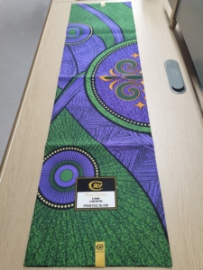Tissu ciré 100 % polyester <span class=keywords><strong>APC</strong></span>, prix de gros direct usine, pour les élections présidentielles du gouvernement de l'État de Lagos au Nigeria en 2027 - Product Image 4