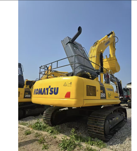 Excavadoras Usadas Komatsu PC350 de 35, 30 y 40 Toneladas a Bajo Precio, Certificadas por la CE, con Cucharón y Pocas Horas de Uso, en Venta - Product Image 2