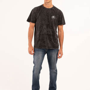 High Street Hip Hop T-shirt délavé à l'acide Logo personnalisé et taille Matériau en polyester/coton de haute qualité - Product Image 6