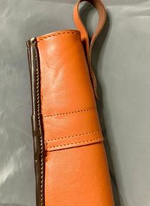 สกีสกี255หนังสติ๊กหนังแท้สีแทนดีไซน์ทำด้วยมือคุณภาพดี - Product Image 5