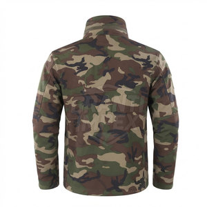 Veste de chasse imperméable pour homme - Vêtement de sport d'extérieur thermique, coupe-vent et respirant, en polyester/nylon durable - Product Image 2