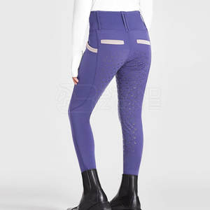 Pantalones de equitación ligeros de alta calidad, poliéster cómodo hecho, suministro al por mayor - Product Image 2