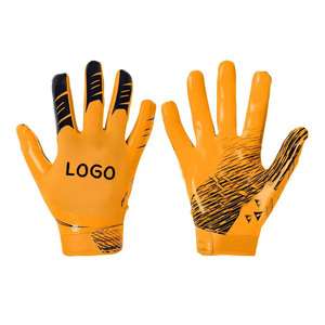 2025 derniers gants de Football de conception personnalisée de haute qualité gants de Football américain en plein air mode gants de Football américain - Product Image 6