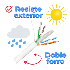 Cable Ethernet Cat6 UTP RJ45 Rojo de 5 Metros, Material de PVC para PC, para Transferencia de Datos y Carga Rápida, Función 5A 3A - Product Image 3