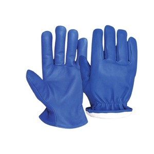 Gants de travail de conducteur en cuir de vachette durables robustes pour les gants de travail de conduite de camion - Product Image 1