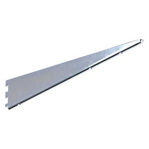 Mensola a 3 Denti per Profilo Lineare Art.2770 Cm 50 - Portata 85 Kg Vernice Bianca - Product Image 1
