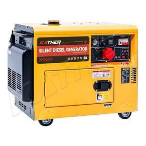 Générateur Diesel Silencieux de Haute Qualité 5kW 12kVA 10kW 8kW 6kW 50/60Hz 13 Diesel 10kVA pour Centrale Électrique - Product Image 3
