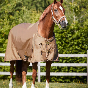 Couverture de selle de cheval d'extérieur imperméable et respirante, logo personnalisé, utilisation en dressage équestre, toutes saisons, 4 sangles de fixation - Product Image 6