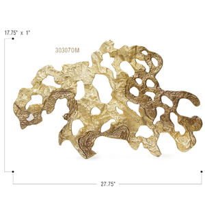 Arte de pared de Metal personalizado de latón AK en oro, arte de pared decorativo con acabado antiguo, Juego de 2 para decoración de pared/Decoración de oficina - Product Image 3