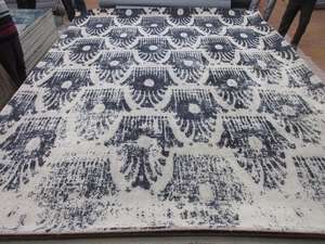 ชุดพรมปูพื้นขนสัตว์กันลื่นขนาดใหญ่เป็นมิตรกับสิ่งแวดล้อมชุดห้องนั่งเล่นสไตล์นอร์ดิกที่ทันสมัยสไตล์แอบสแตรกแฮนด์เมด - Product Image 3