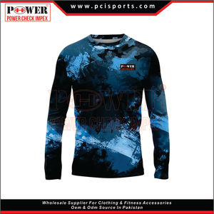 Chemises de pêche UV évacuant l'humidité T-shirts à manches longues imprimés pour hommes T-shirts de pêche - Product Image 3