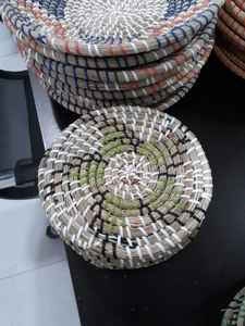 Durable Seagrass <b>Coaster</b> Handmade Natural Drink Mat For Your Family - Product Image 6