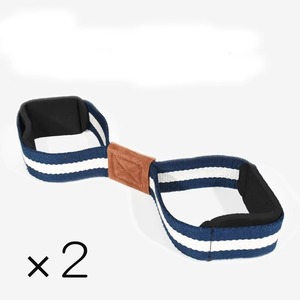 Sangles de musculation personnalisées avec logo, forme 8, antidérapantes, pour haltérophilie, enveloppes de poignet épaisses et résistantes, sangles de fitness pour la salle de sport, OEM ODM - Product Image 5