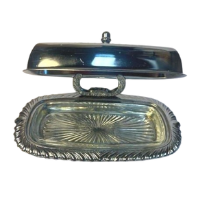 Bandeja de queso de alta calidad, platos de mesa de cocina, contenedor de caja de plato de servidor de mantequilla de Metal moderno con tapa - Product Image 6