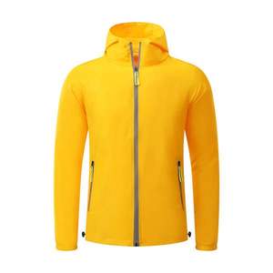 Men Hooded Softshell Jacket Lightweight Outdoor Windbreaker - Product Image 1