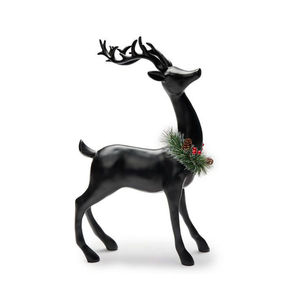 Attrayant or métal renne ornements décor à la maison Accents salon table décoration de noël Sculpture au prix le plus bas - Product Image 5