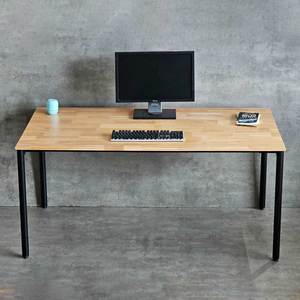 Escritorio de Madera de Caucho OMA Serie II de 160x80cm con Ensamblaje Encastrable y Características Ajustables, Modelo Sólido HBOM206 - Product Image 3