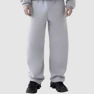 Unisex Heavyweight Casual Breathable Tracksuit 340g Polyester/Cotton Regular <b>Zip</b> Hoodies Jogger Set Streetwear Custom Design - Product Image 5