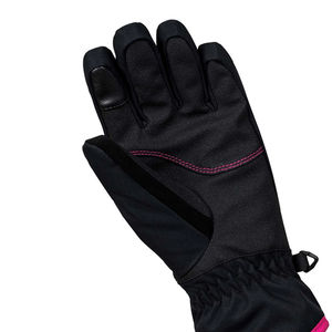 Gants de ski en cuir coupe-vent de haute qualité pour enfants Logo personnalisé ODM OEM Vente en gros Sports d'extérieur d'hiver Gants isolés Écran tactile - Product Image 5