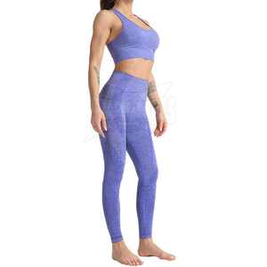 Ropa de moda Conjunto de yoga para mujer Ropa de calle En stock Conjunto de yoga para mujer Nuevo diseño Conjunto de yoga para mujer - Product Image 6