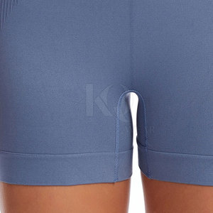 Shorts décontractés taille haute effet froncé, respirants, légers, en tissu extensible, parfaits pour la gym, l'entraînement, le yoga et le fitness - Product Image 6