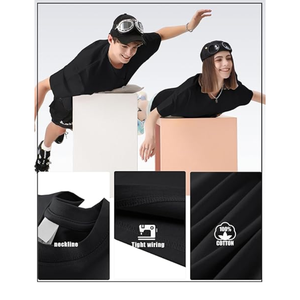 T-shirts surdimensionnés en coton lourd de qualité supérieure pour une impression personnalisée et un usage quotidien à bas prix - Product Image 6