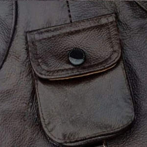 Premium <b>Men's</b> Genuine Leather Motorbike Riding Windproof <b>Waistcoat</b> Vest High Quality High Street Puffer Vest Work Warm Pakistan - Product Image 6