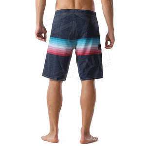 Nouveau Design de mode High Street 100% coton été respirant Shorts sérigraphie hommes personnalisé laine Shorts de bain - Product Image 3