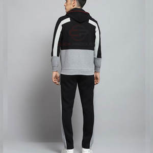 Top classement vêtements de sport pour hommes survêtements nouveau Design 100% coton respirant coupe ajustée imprimé prix de gros pour l'hiver - Product Image 3