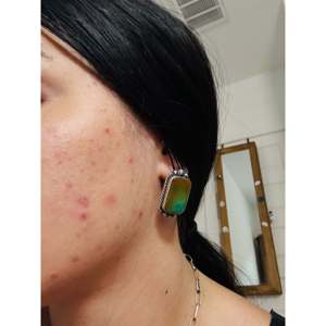 Elouise Kee Royston Turquoise & Sterling Silver Stud <b>Earrings</b> Bezel Setting <b>Post</b> <b>Earring</b> - Product Image 1