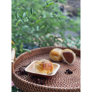 Nouveau design jetable vietnamien Areca feuille de palmier bols vaisselle décorative pour déjeuner Camping extérieur Mme Amelia + 84855014447 - Product Image 6