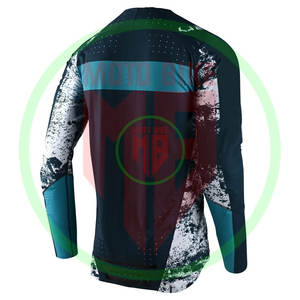 Maillot de motocross sur mesure pour hommes, manches longues, vêtements de course, nouveau design, maillots de motocross à bas prix - Product Image 2