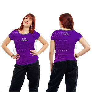 Camisetas de mujer de gran oferta hechas a medida, camisetas de mujer de Material duradero, camisetas de mujer de calidad superior - Product Image 2