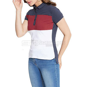 Camiseta Polo de Mujer para Fabricación de Ropa, Manga Corta, Verano, Superventas, Informal, Color Sólido - Product Image 6